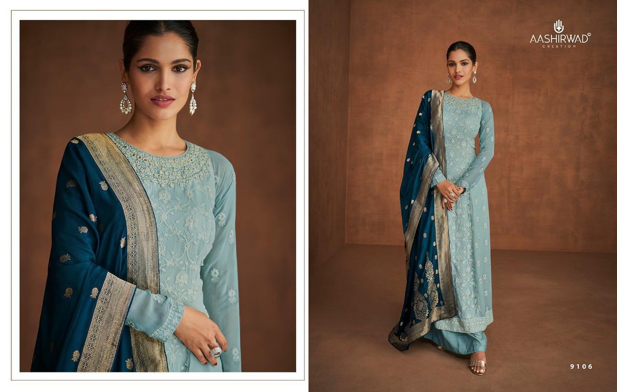 Aashirwad Creation Noura 9105-9108 Series 2