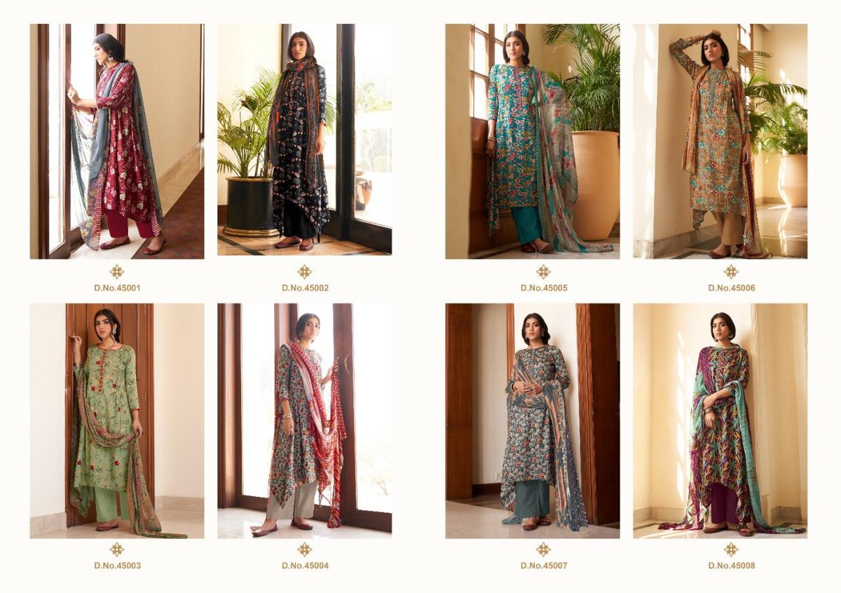 Ankit Textiles Fiesta 45001-45008 Series 9