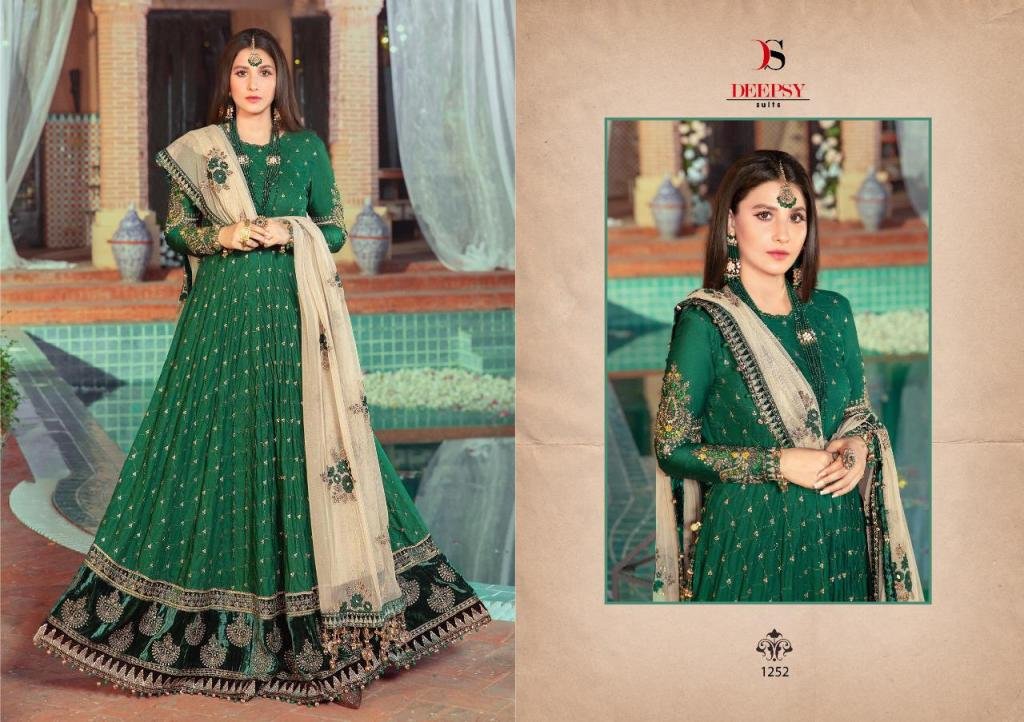 Deepsy Suits Maria B Satin 1251-1255 Series 2