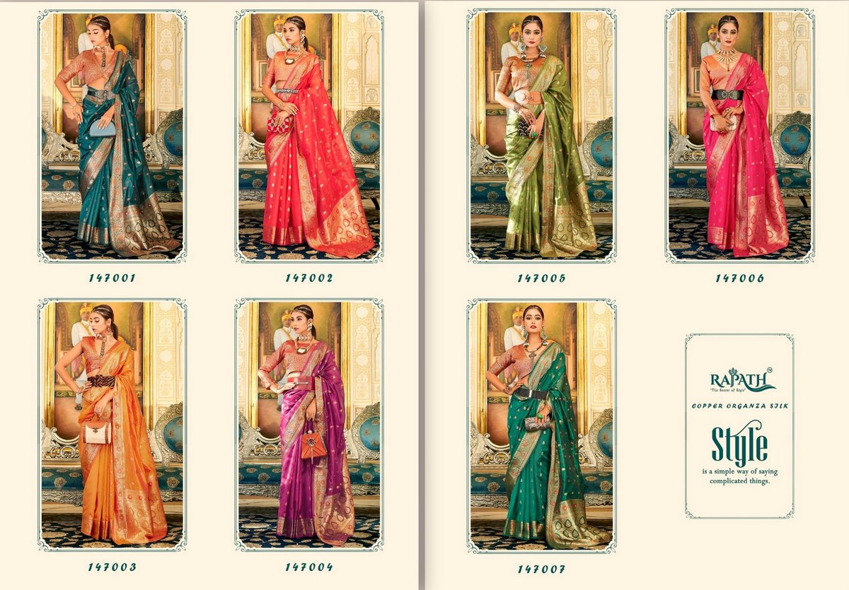 Rajpath Radiance Organza 147001-147007 Series 8