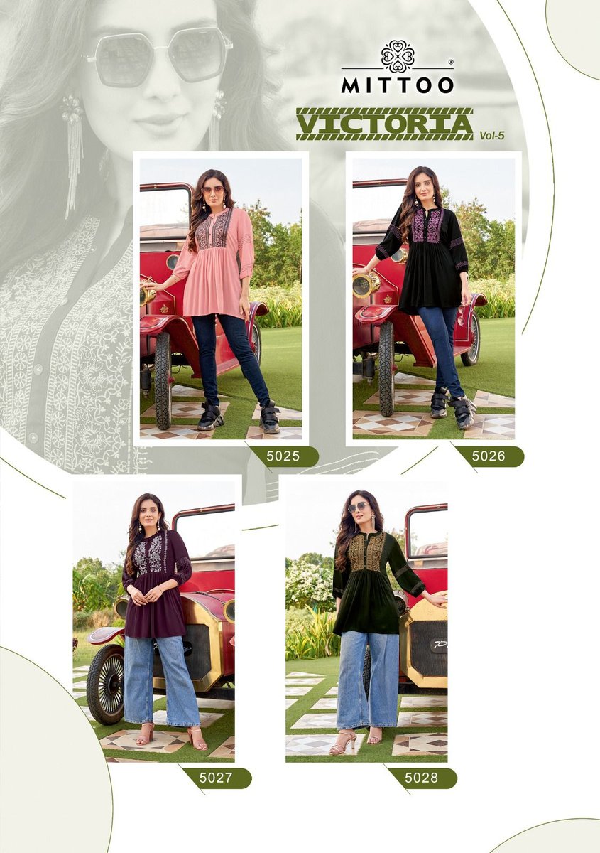MITTOO VICTORIA VOL-5 5025 TO 5028 5
