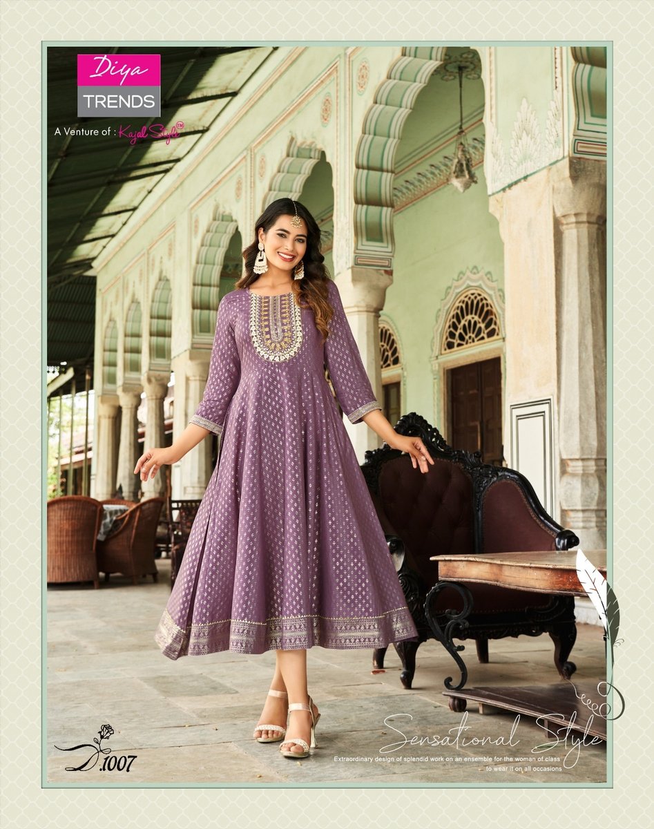 Diya Trends Lakme Vol-1 1001-1008 Series 7