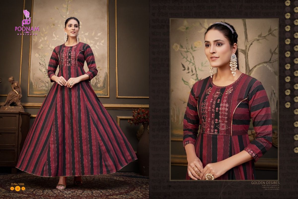 Poonam Designer Kasata 1001-1007 Series 6