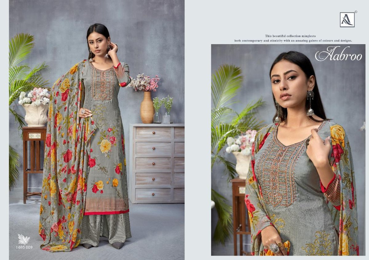 Alok Suits Aabroo 695-001-695-010 Series 9