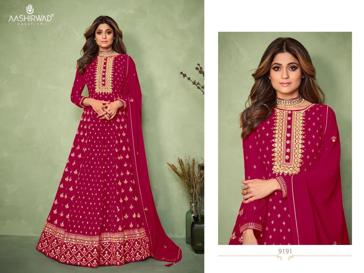 Aashirwad Creation Carnival Master Copy 9185-9194 Series 8
