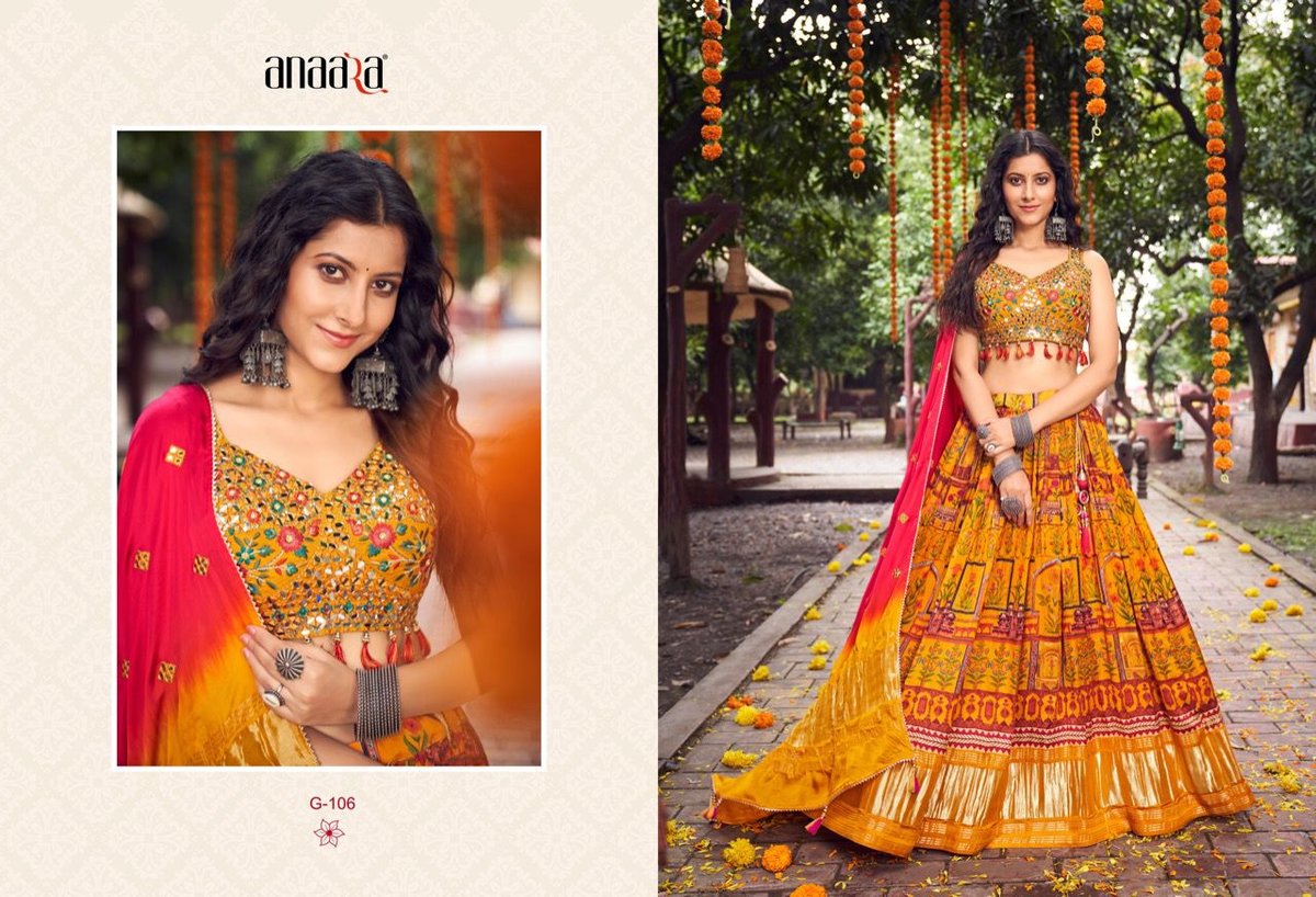 Tathastu Lehenga Anaara G-101 to G-107 Series 6