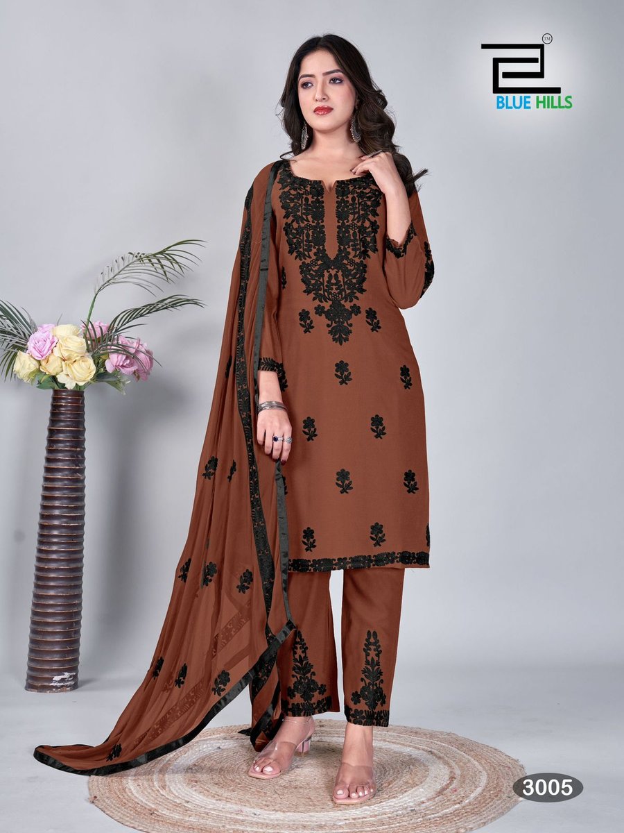 BLUE HILLS BLACK BUNNY VOL-3 3001 TO 3005 5
