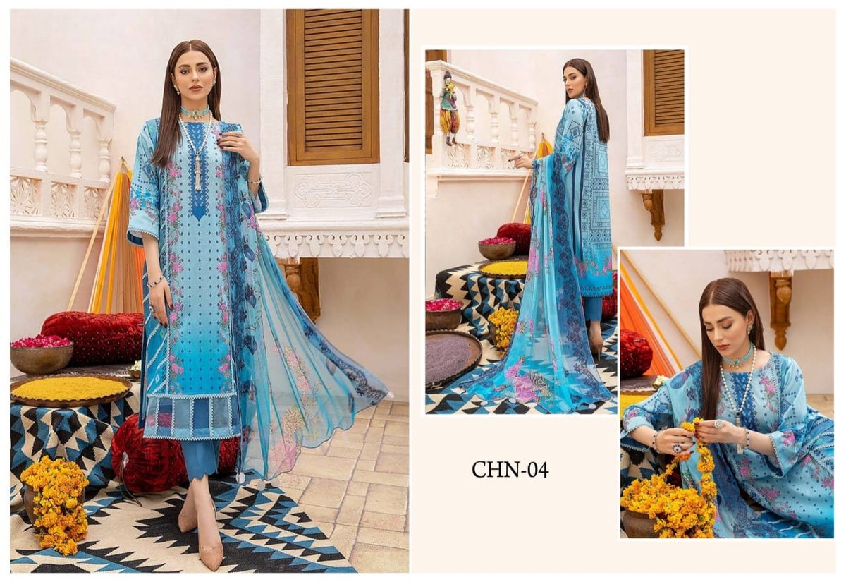 Charizma Designer Signature Chunri CHN-01 To CHN-10 Series 4