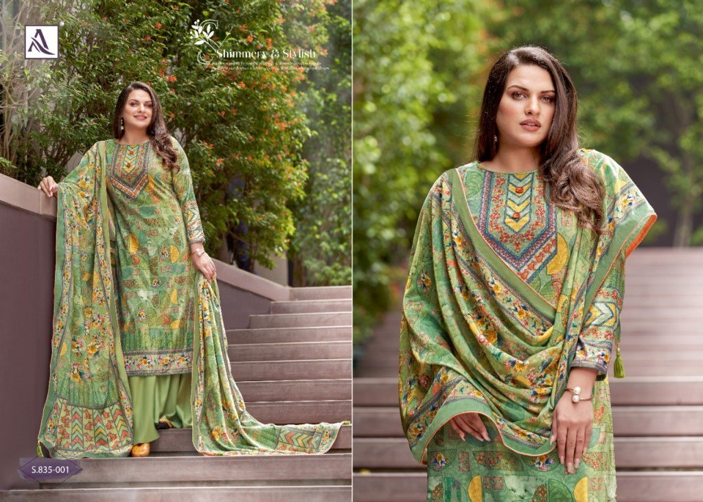 Alok Suits Gulnar 835-001 to 835-008 Series 1