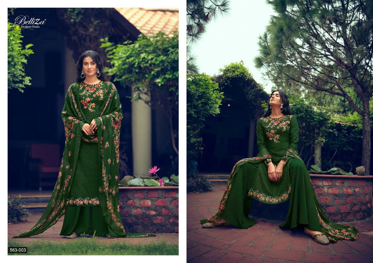 Belliza Designer Nimisha 563-001 to 563-010 Series 3