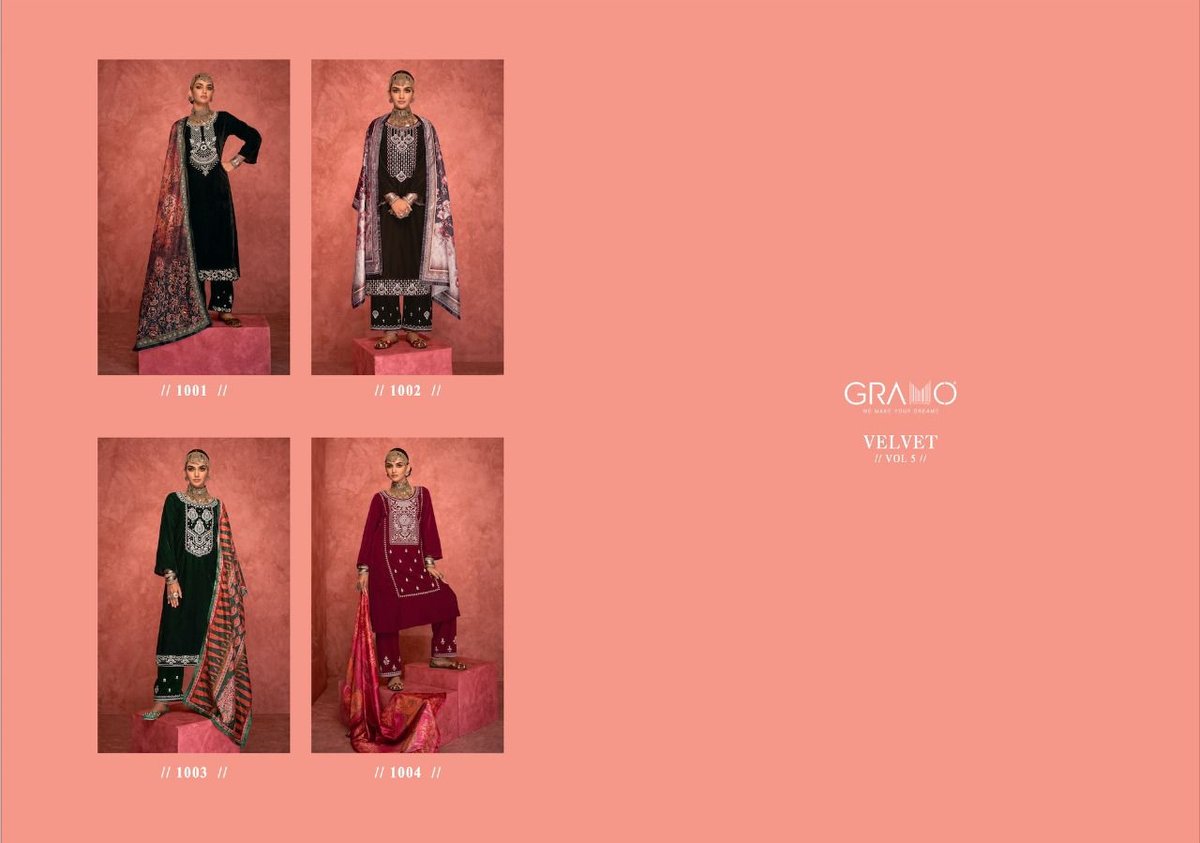 Gramo Velvet Vol-5 1001-1004 Series 5