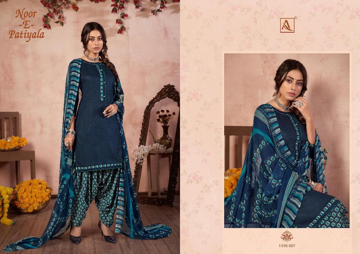 Alok Suits Noor-E-Patiyala 696-001-696-010 Series 7