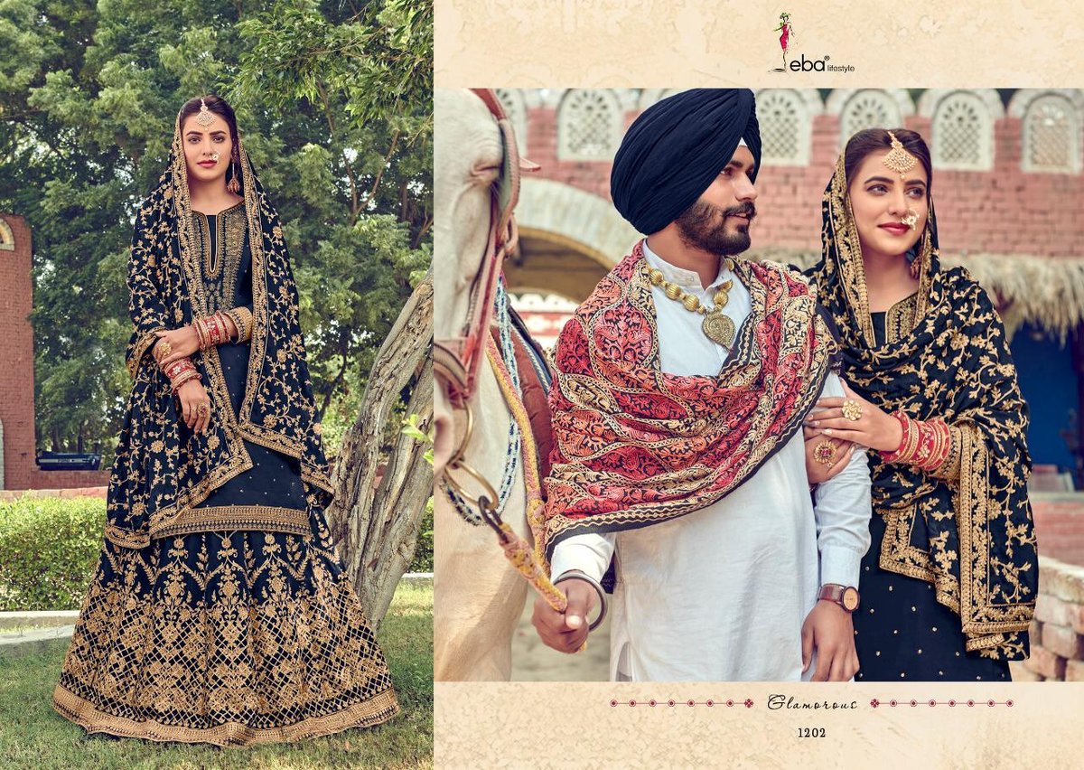 Eba Lifestyle Gulabi Rang 1200-1203 Series 3