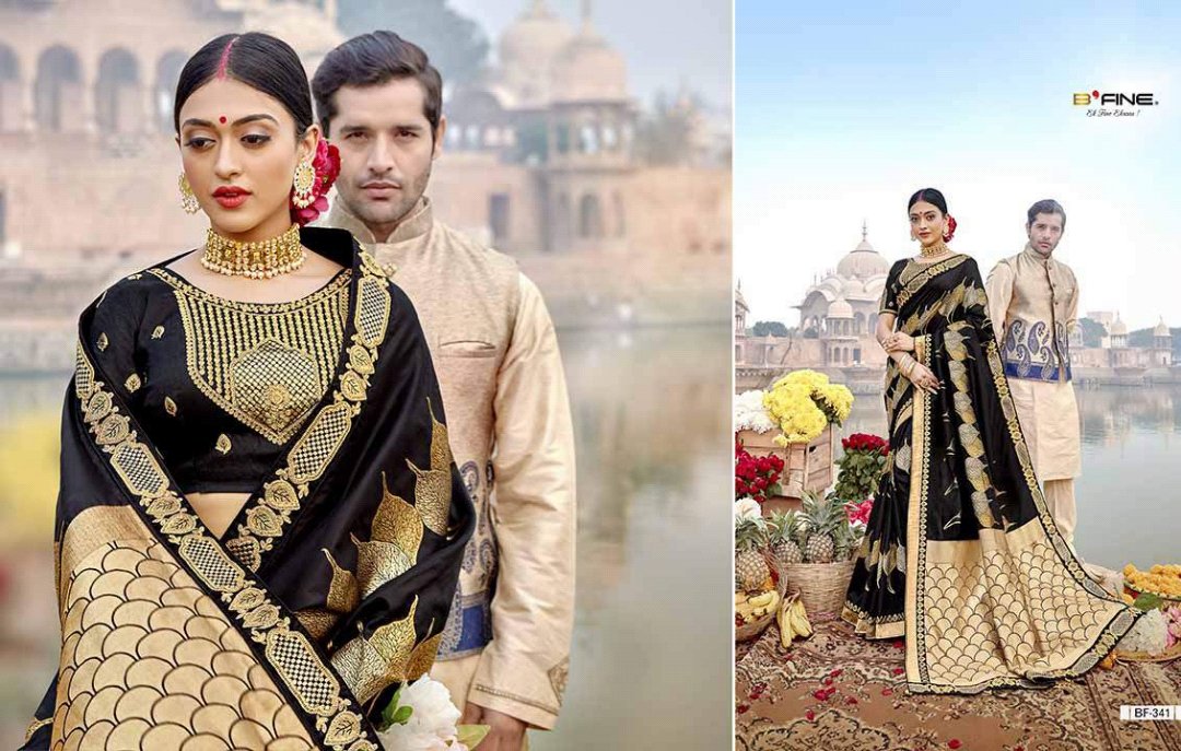 B'Fine Saree Malavika 341-349 Series 1