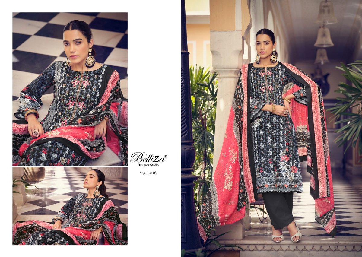 Belliza Designer Naira Vol-7 791-001 to 791-010 Series 6