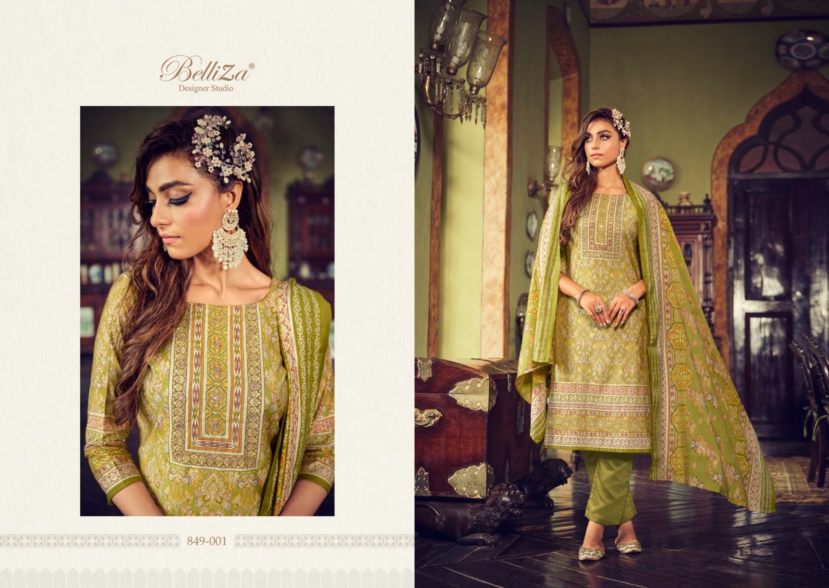 Belliza Designer Sajda 849-001 to 849-008 Series 1