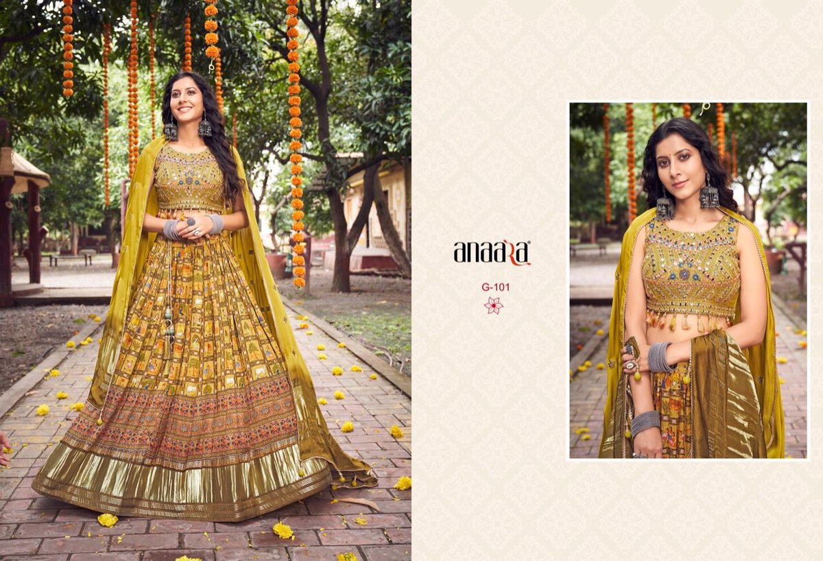 Tathastu Lehenga Anaara G-101 to G-107 Series 1