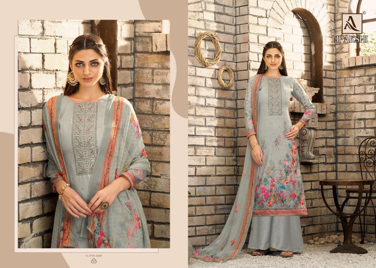 Alok Suits Lipakshi 595-001 To 595-010 Series 9
