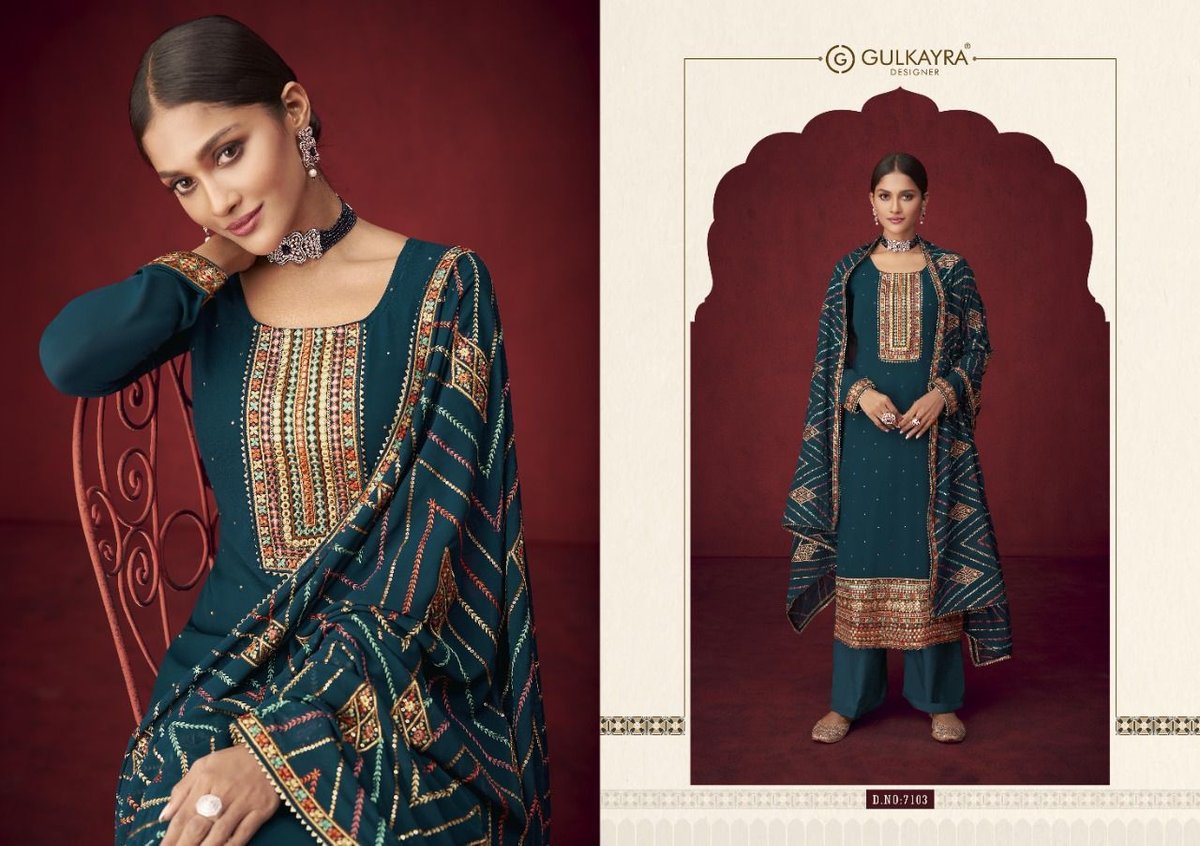 Gulkayra Designer Saayra 7101-7105 Series 3