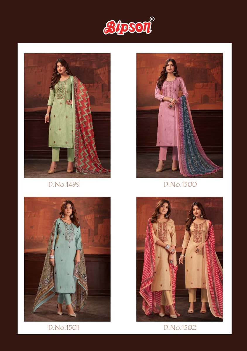 Bipson Prints Raag 1499-1502 Series 5