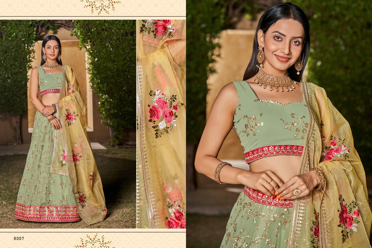 ZEEL CLOTHING GOLDEN PALM 8001 TO 8011 7