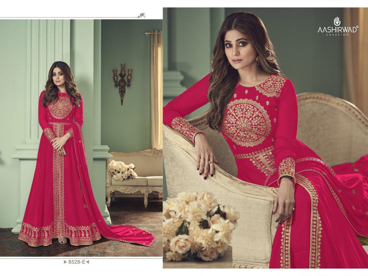 Aashirwad Creation Alizza Premium Quality 8528 Colors 5