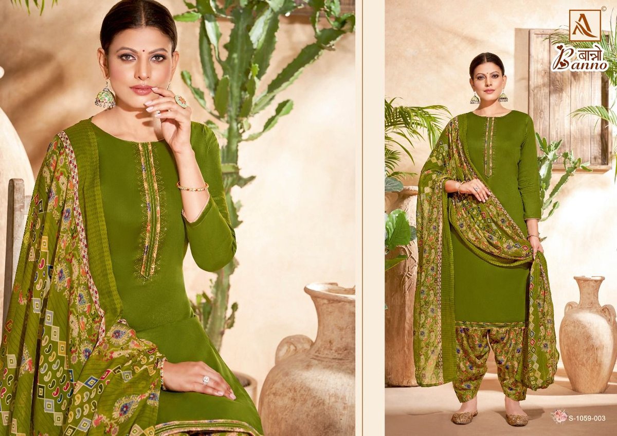 Alok Suits Banno 1059-001 to 1059-008 Series 3