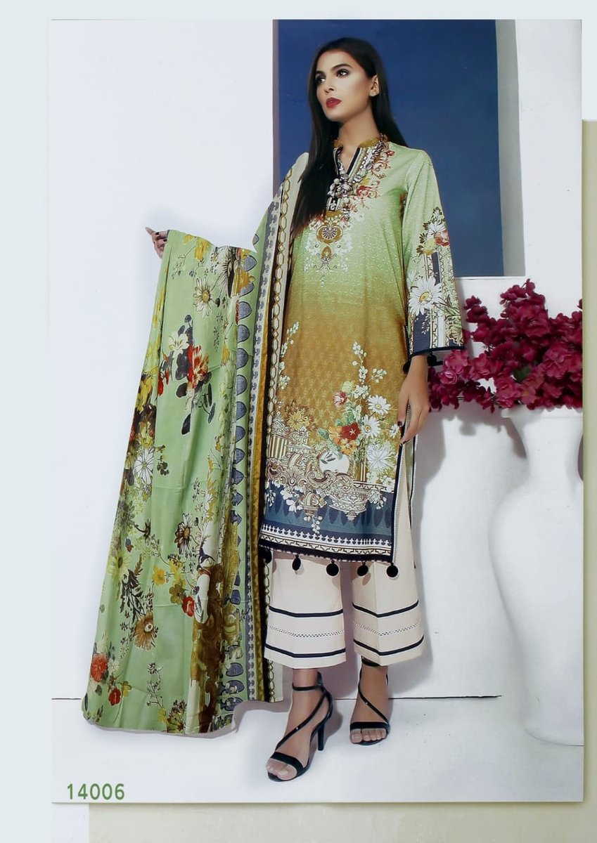 Apana Cotton Suit Aaliya Karachi Cotton Vol-14 14001-14008 Series 6