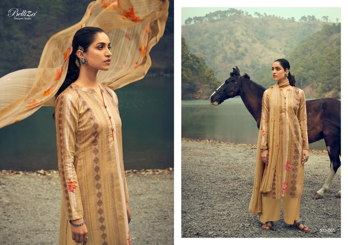Belliza Designer Riwaaz vol-2 533-001 to 533-010 Series 1