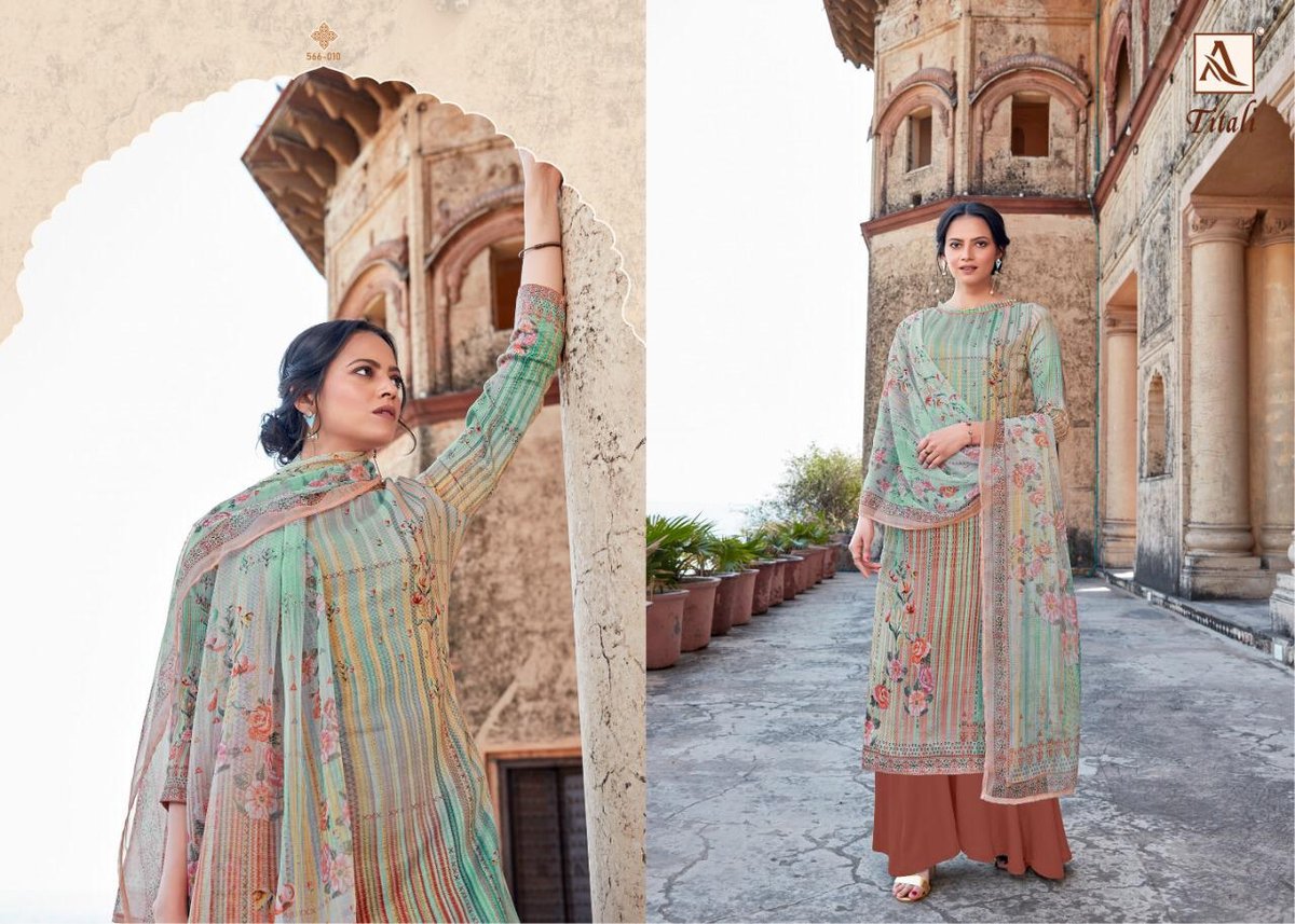 Alok Suits Titali 566-001 to 566-010 Series 10