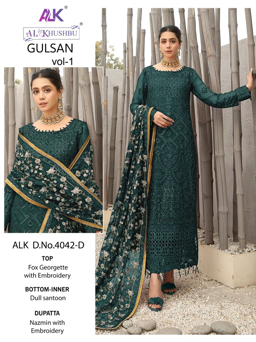 AL Khushbu Gulsan Vol-1 4042 Colors 7