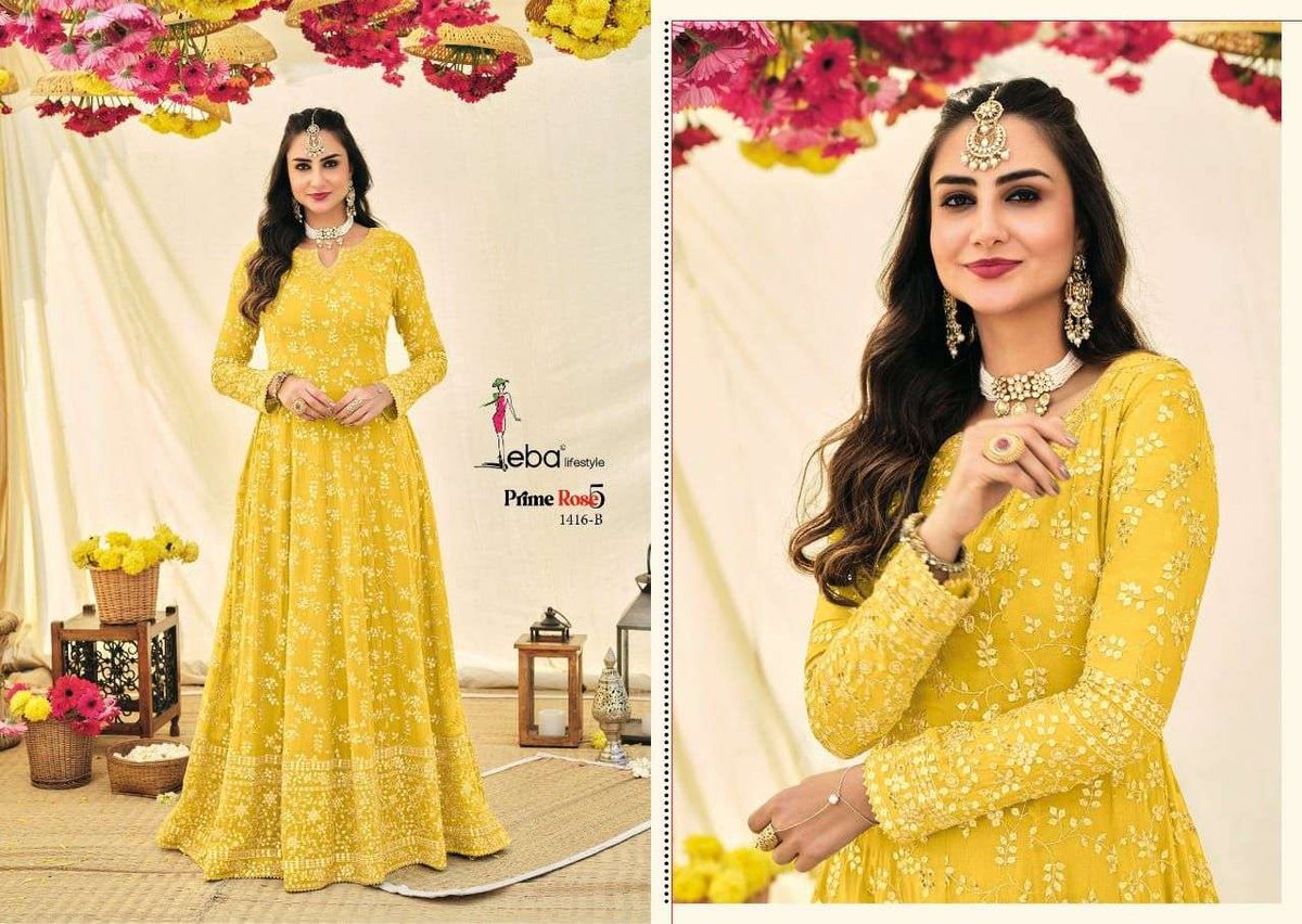 Eba Lifestyle Prime Rose Vol-5 1416 Colors 2