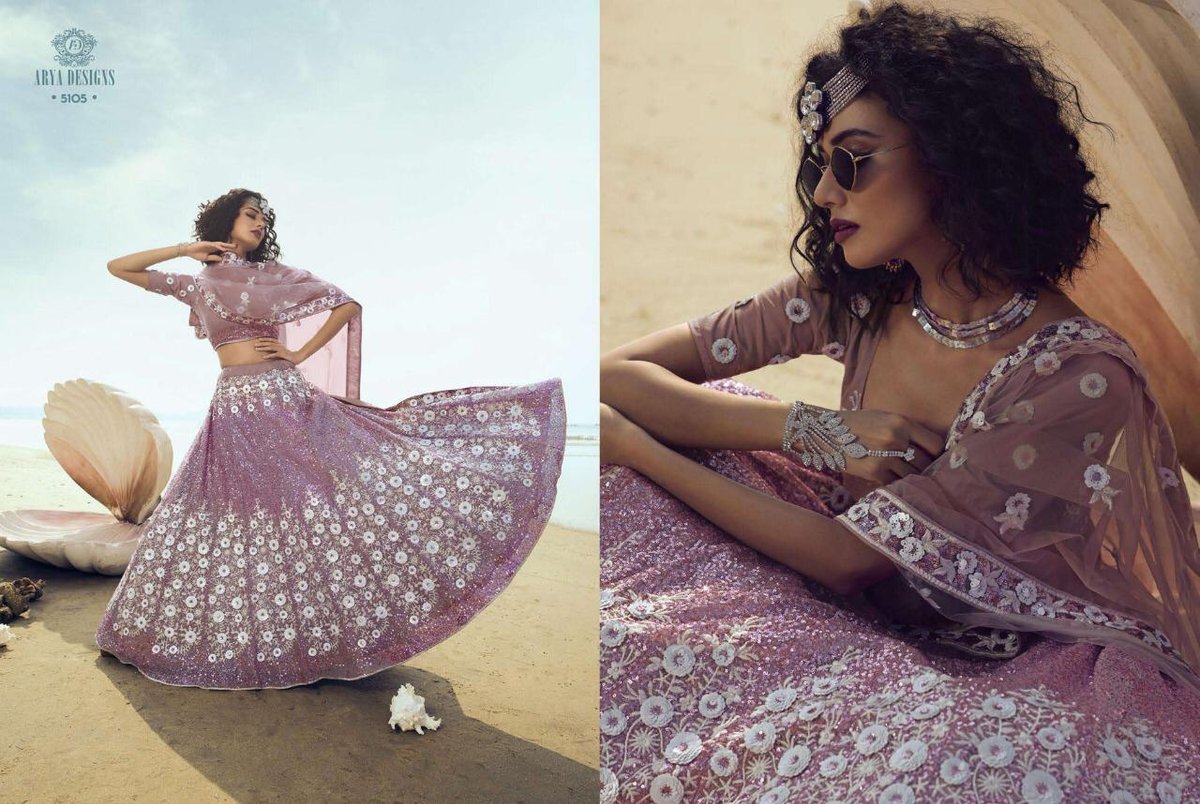 Arya Designer Lehenga Cinderella Vol-10 5101-5110 Series 5