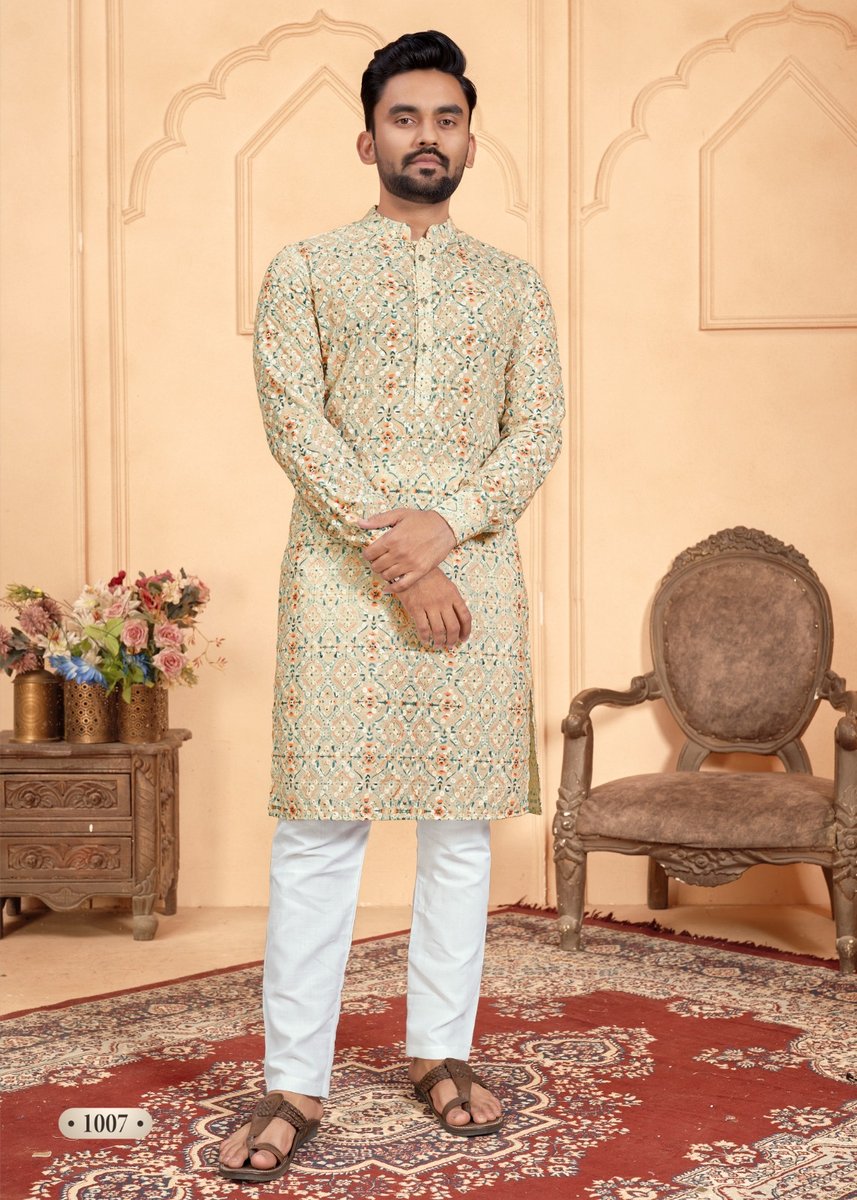 Banwery Schiffli Kurta Vol-1 1001-1008 Series 7