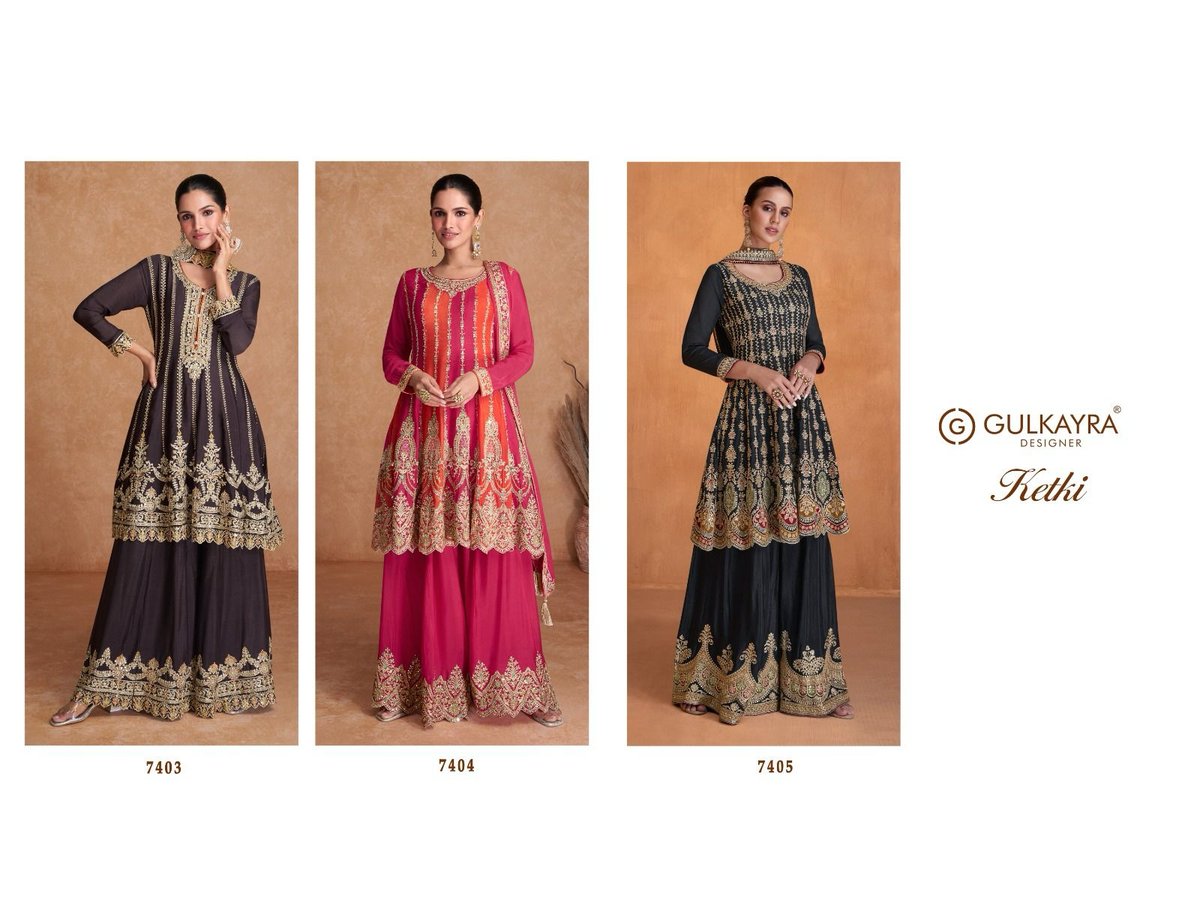 Gulkayra Designer Ketki 7403-7405 Series 4