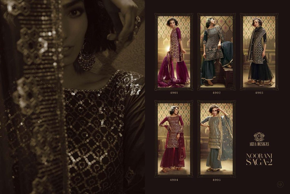 Arya Designer Noorani Saga Vol-2 4901-4905 Series 6