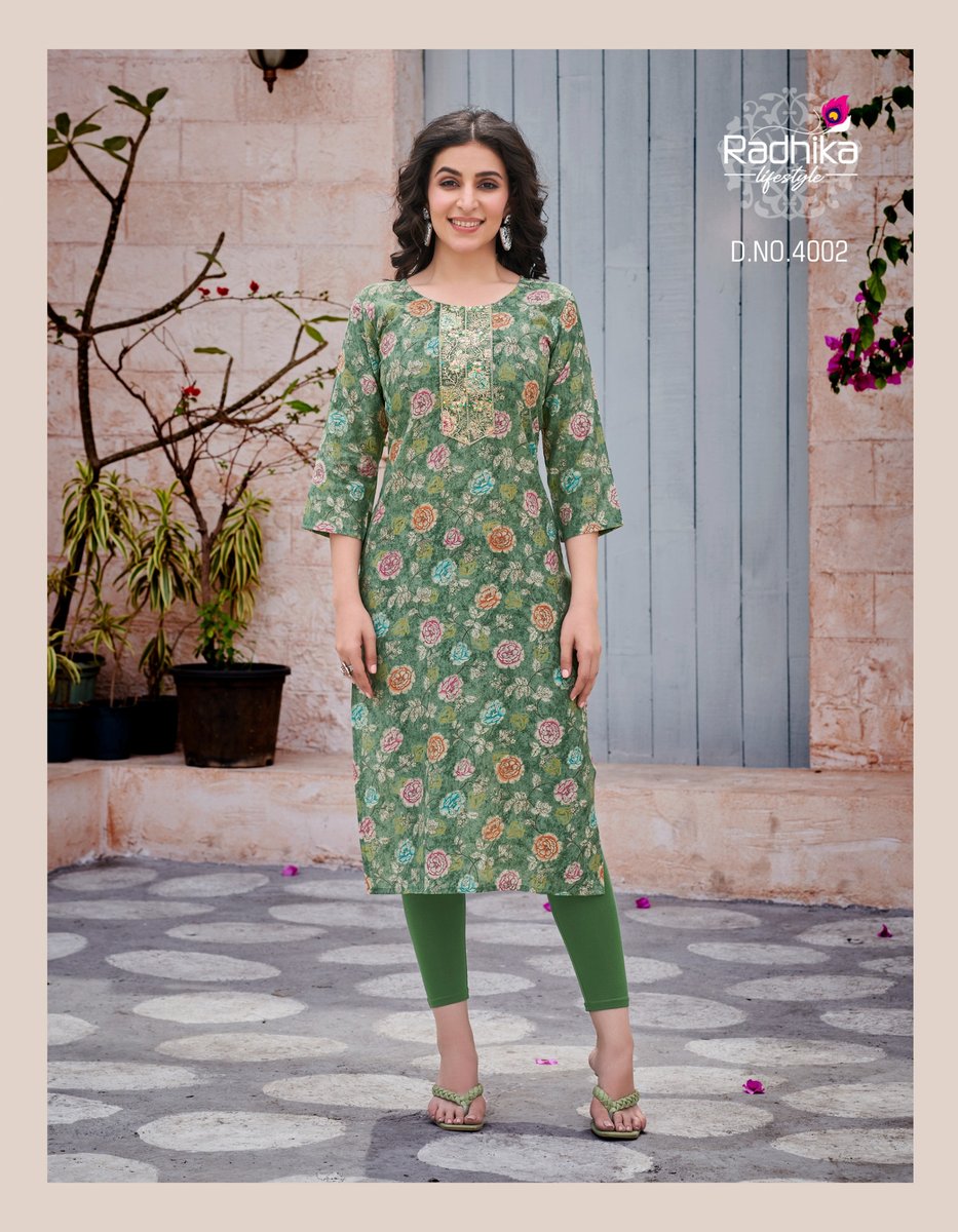 RADHIKA LIFESTYLE CHARMING VOL-4 4001 TO 4008 2