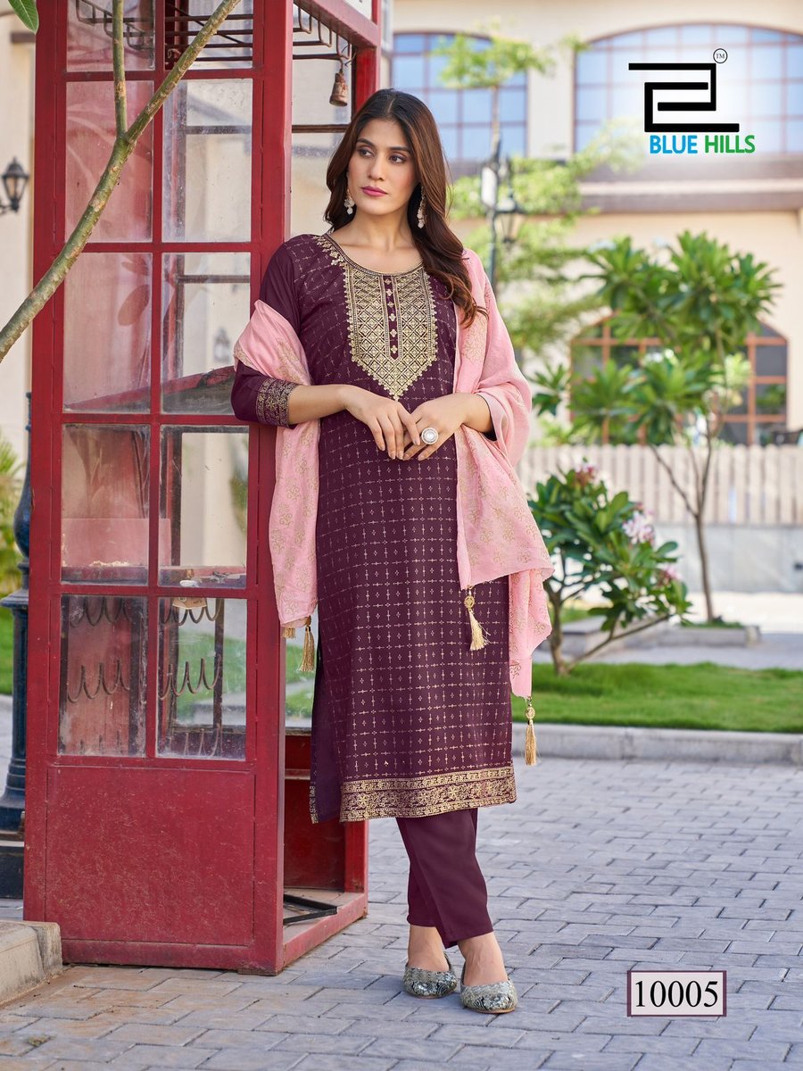 BLUE HILLS ROYAL TOUCH VOL-10 10001 TO 10008 5