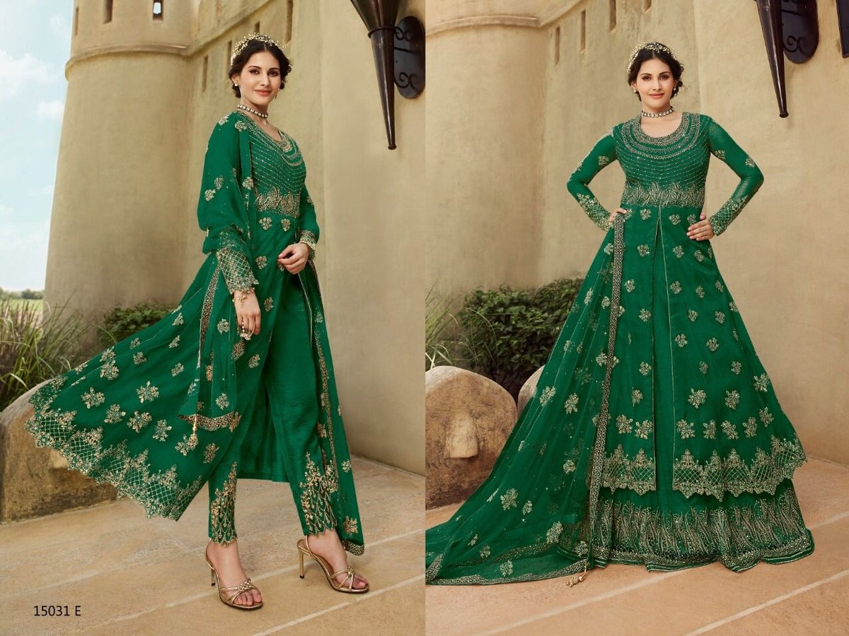 Glossy Simar Amyra Shaivi Master Copy 15031 Colors 5