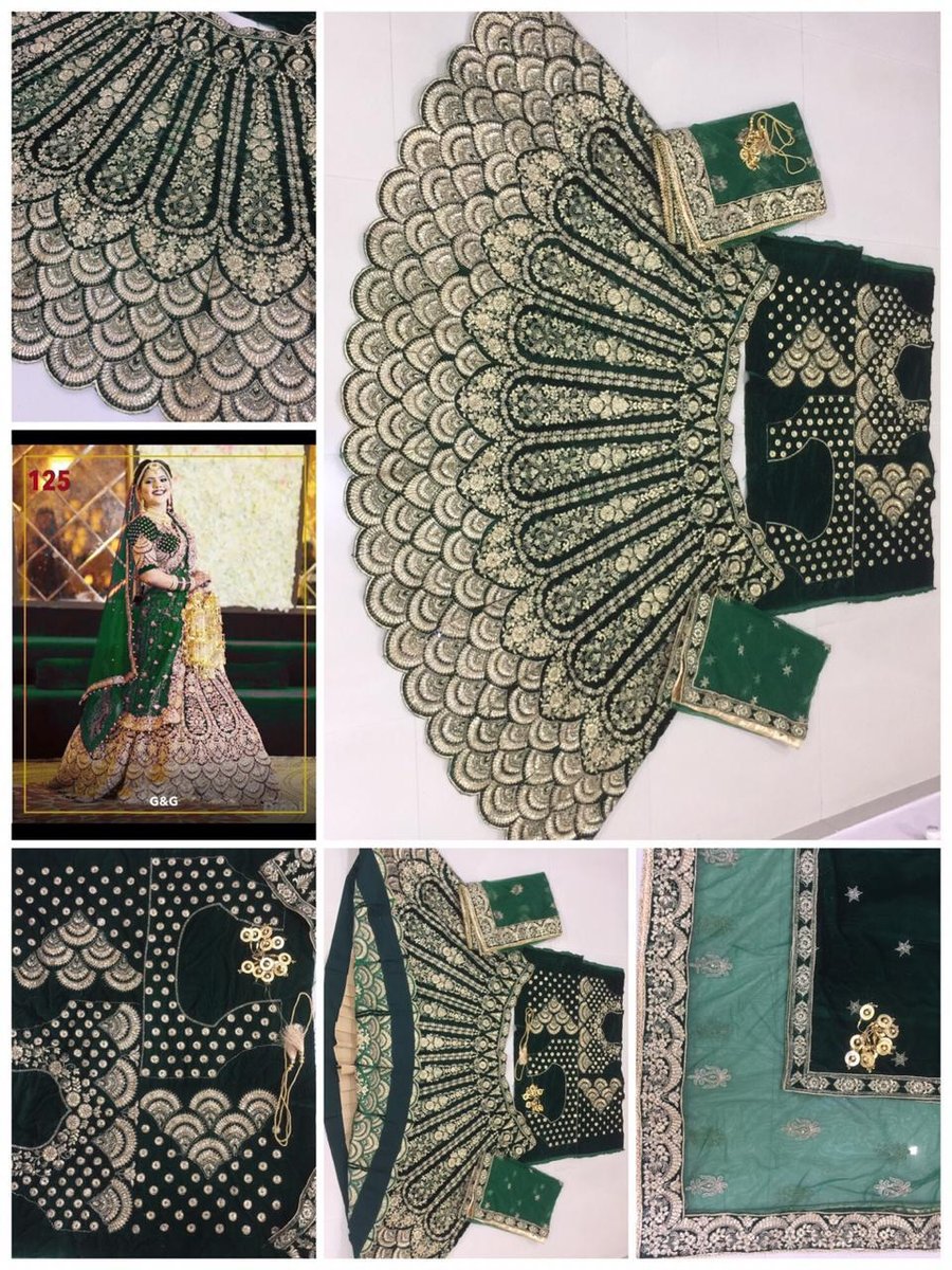 Deepjyothi Creations Bridal Lehenga DJ-125 Colors 6