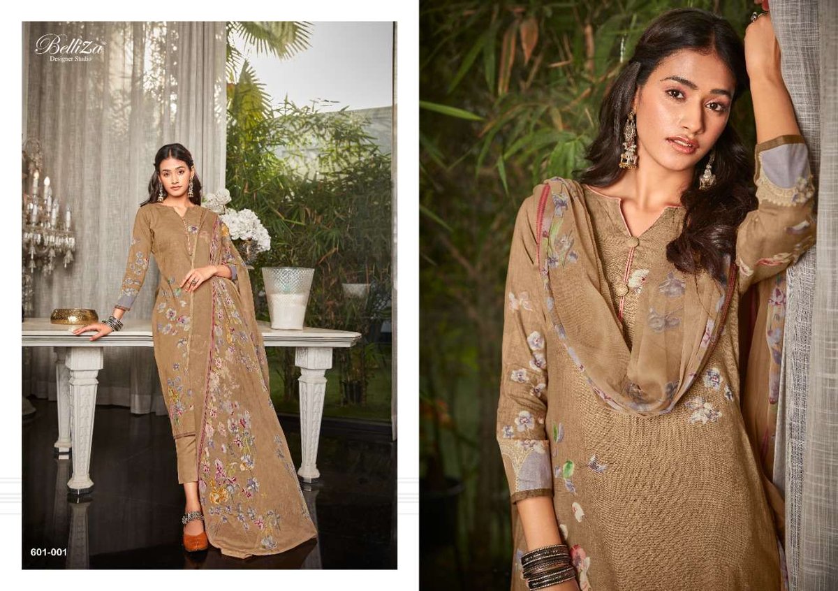 Belliza Designer Namika Vol-2 601-001 to 601-010 Series 1