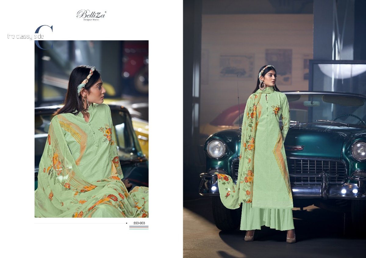 Belliza Designer Tahira 553-001 to 553-008 Series 3