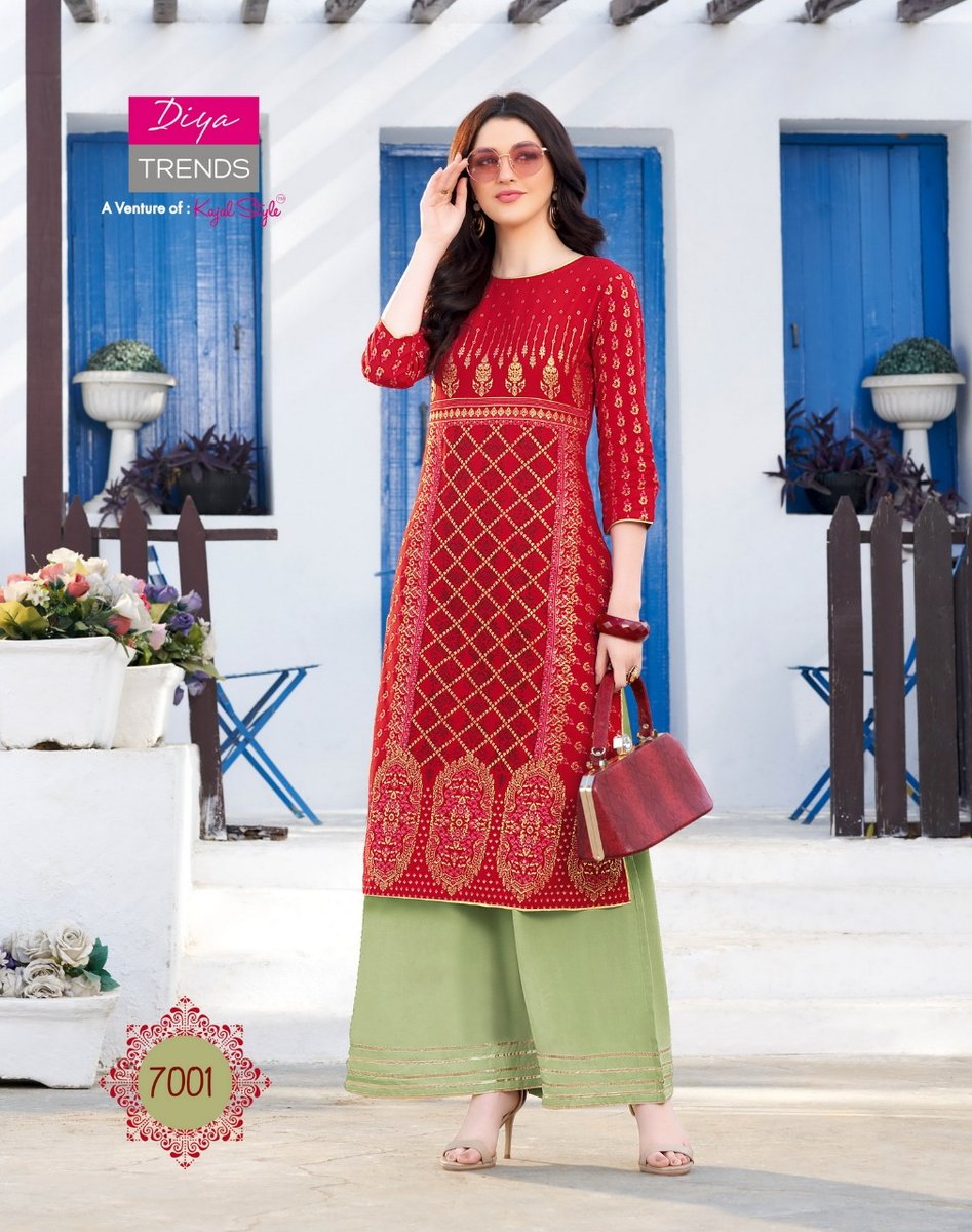 Diya Trends Biba's Vol-7 7001-7014 Series 1