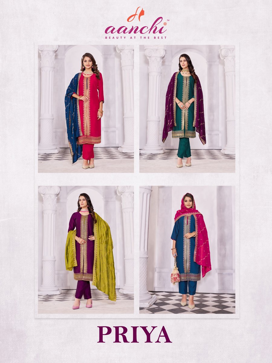 AANCHI KURTIS PRIYA 1001 TO 1004 5