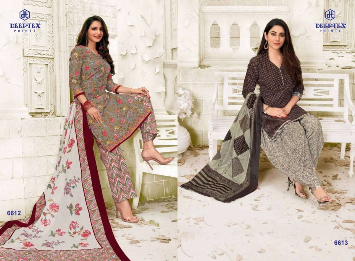 Deeptex Prints Miss India Vol-66 6601-6626 Series 7