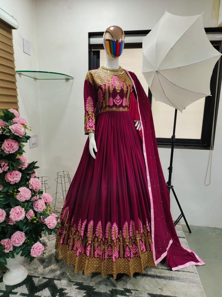 Bollywood  Designer Gown SR-1311 Colors 5