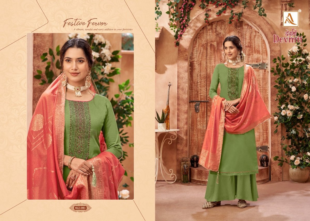 Alok Suits Devmii 862-001 to 862-008 Series 1