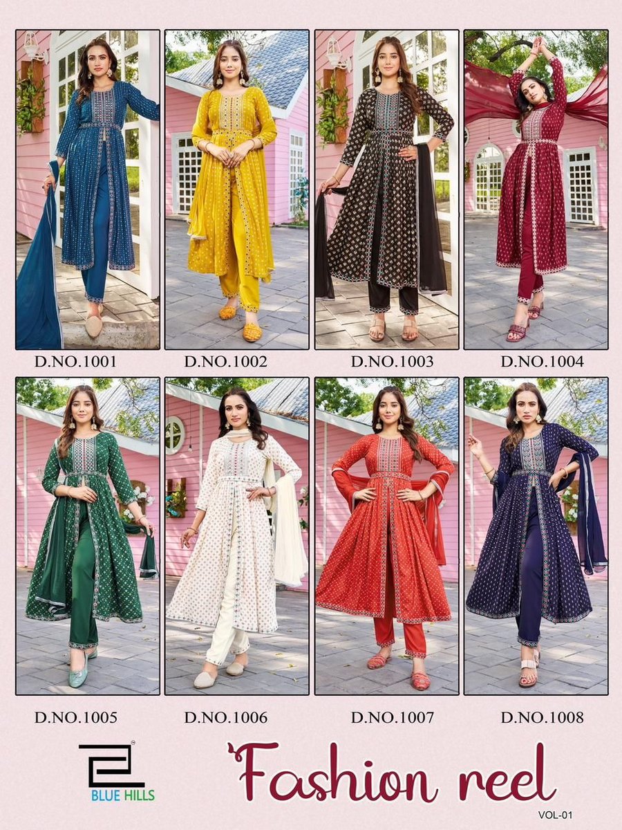 Blue Hills Fashion Reel Vol 1 1001 To 1008 Series 9