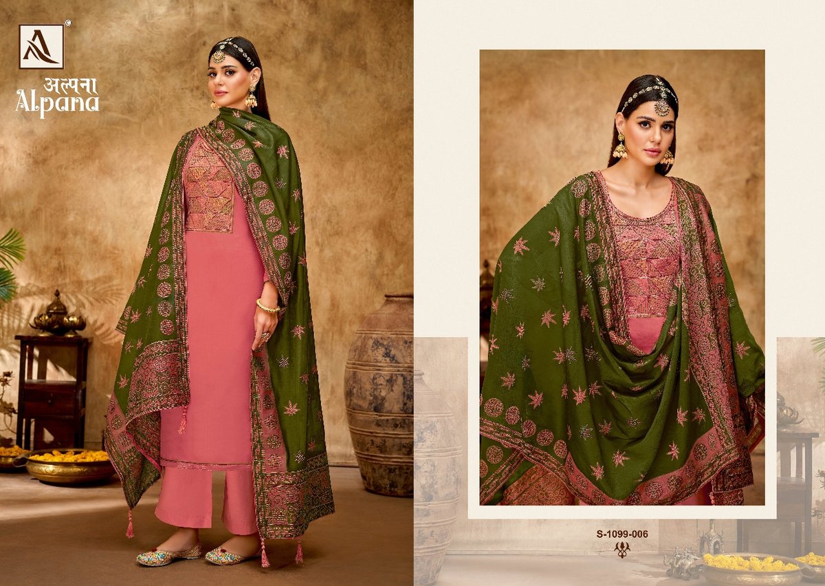 Alok Suits Alpana 1099-001 to 1099-006 Series 6
