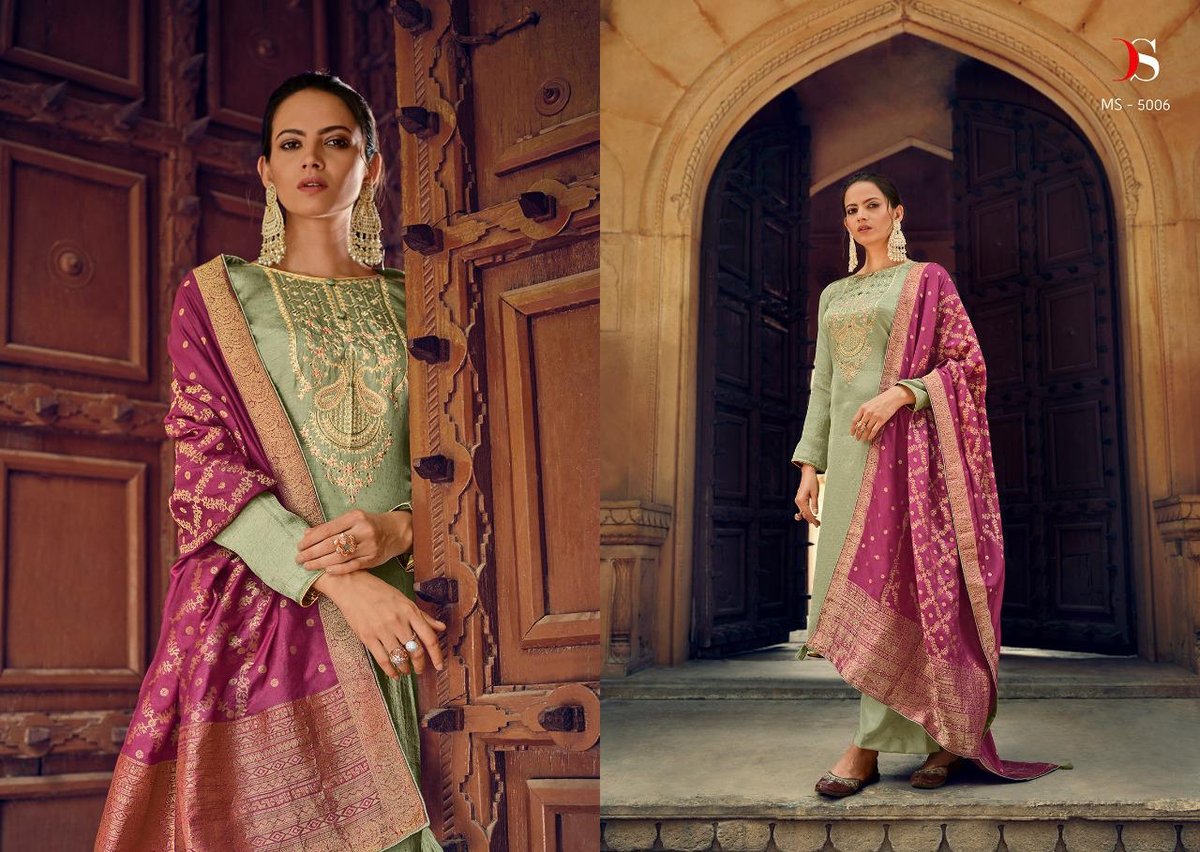 Deepsy Suits Monalisa Vol-5 MS-5001 To MS-5006 Series 6